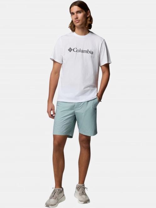 tricou cu maneci scurte pt. barbati Columbia Csc Basic Logo Tee alb 5