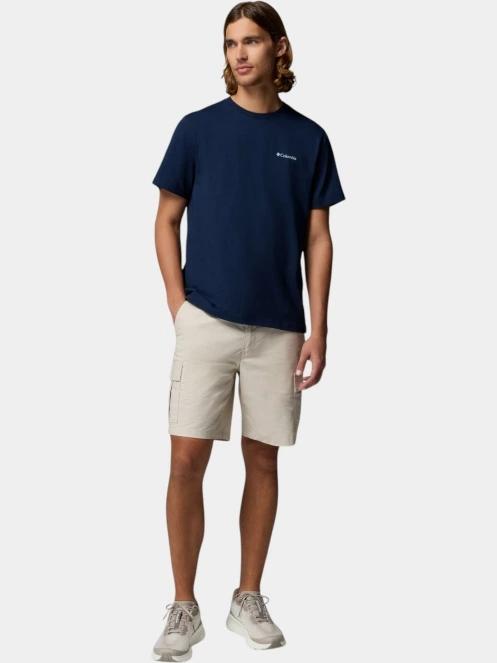 tricou cu maneci scurte pt. barbati Columbia CSC Logo Back Tee albastru inchis 5