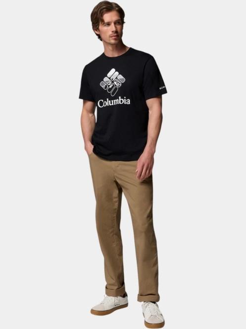 tricou cu maneci scurte pt. barbati Columbia CSC Seasonal Graphic Tee negru 5