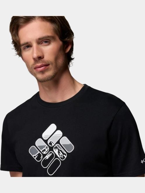 tricou cu maneci scurte pt. barbati Columbia CSC Seasonal Graphic Tee negru 6