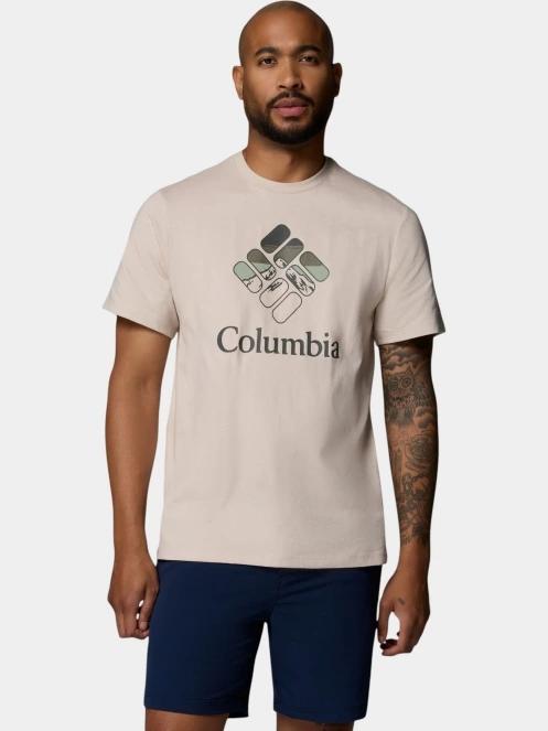 tricou cu maneci scurte pt. barbati Columbia CSC Seasonal Graphic Tee nisip 2