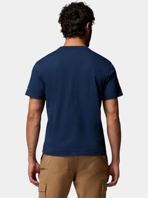 tricou cu maneci scurte pt. barbati Columbia CSC Seasonal Graphic Tee albastru inchis 4