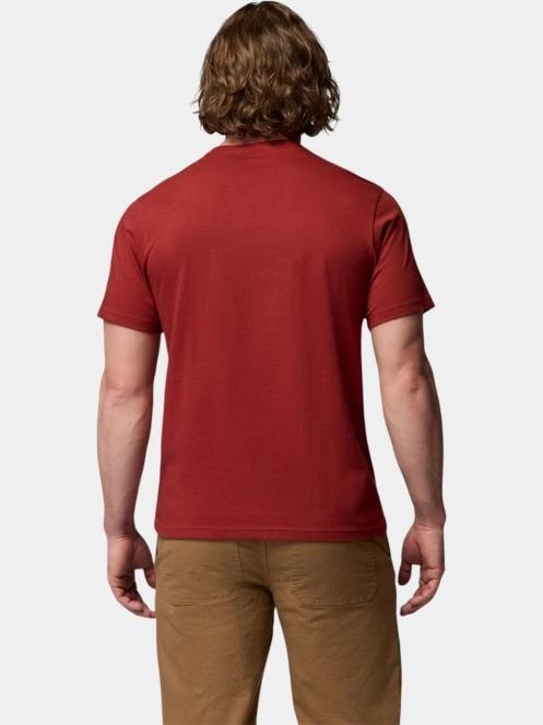 tricou cu maneci scurte pt. barbati Columbia CSC Seasonal Graphic Tee rosu 4