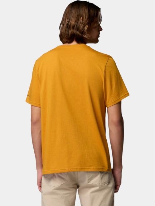 tricou cu maneci scurte pt. barbati Columbia CSC Seasonal Graphic Tee portocaliu 4