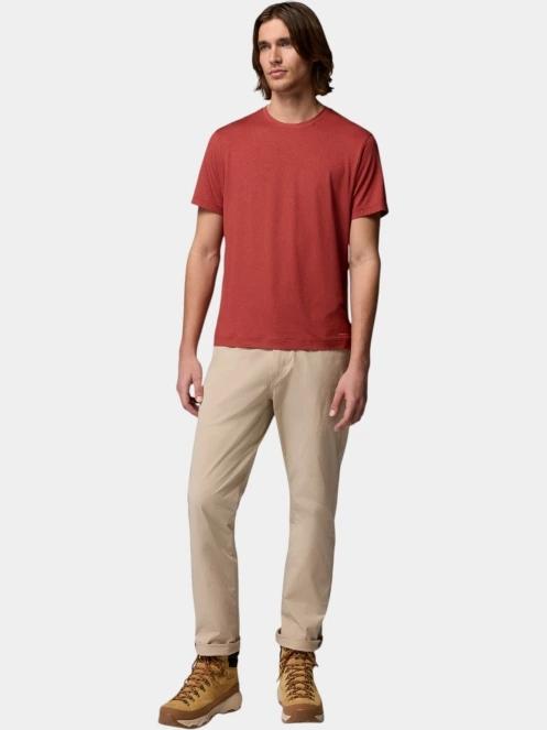 tricou pentru sport, cu maneci scurte pt. barbati Columbia Parsons Point  Short Sleeve Logo Tee rosu 5
