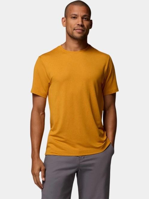 tricou pentru sport, cu maneci scurte pt. barbati Columbia Parsons Point  Short Sleeve Logo Tee portocaliu 2