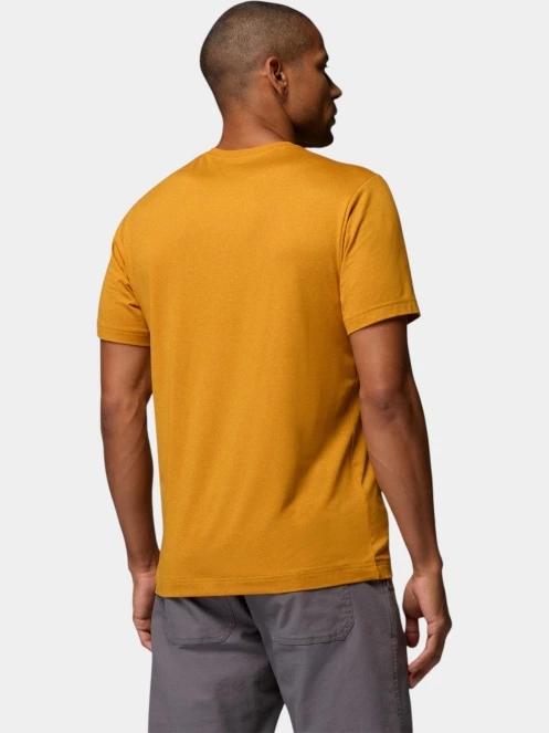 tricou pentru sport, cu maneci scurte pt. barbati Columbia Parsons Point  Short Sleeve Logo Tee portocaliu 4