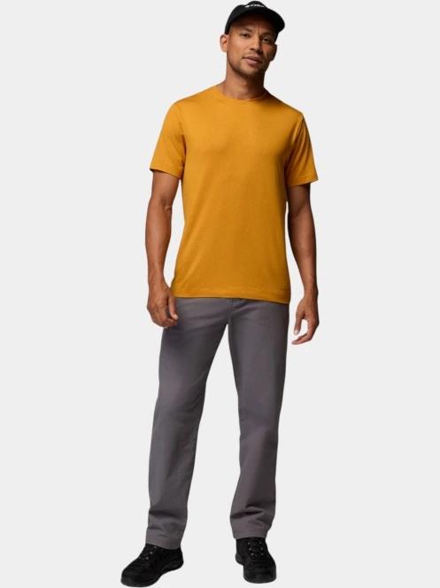 tricou pentru sport, cu maneci scurte pt. barbati Columbia Parsons Point  Short Sleeve Logo Tee portocaliu 5