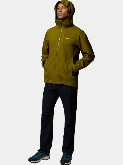 geaca de foita pt. barbati Columbia Trailborne 2.5L Shell verde 5