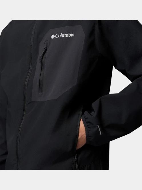 strat intermediar hibrid pt. barbati Columbia Tall Heights III Hooded Softshell negru 6