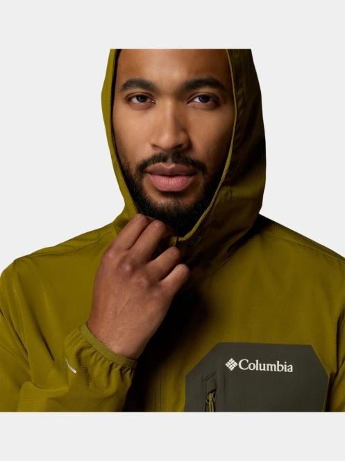 strat intermediar hibrid pt. barbati Columbia Tall Heights III Hooded Softshell verde 7