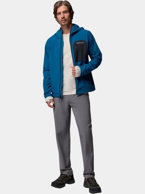 pulover softshell pt. barbati Columbia Tall Heights III Hooded Softshell albastru 5