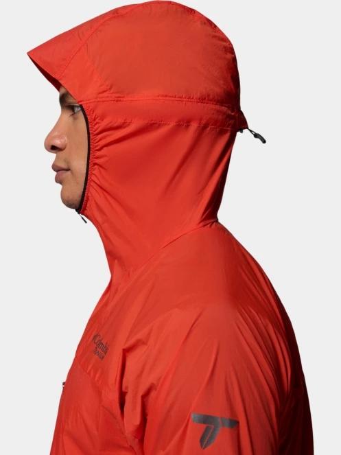 geaca de vant pt. barbati Columbia Khyex Pro Wind Jacket rosu 8