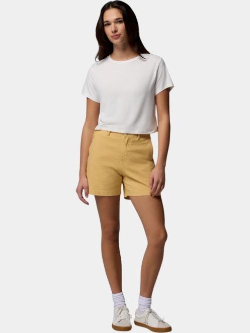 tricou cu maneci scurte pt. femei Columbia Parsons Point Short Sleeve Tee alb 5