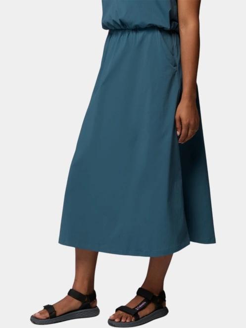 fusta maxi pt. femei Columbia Chill Creek Long Woven Skirt albastru 3