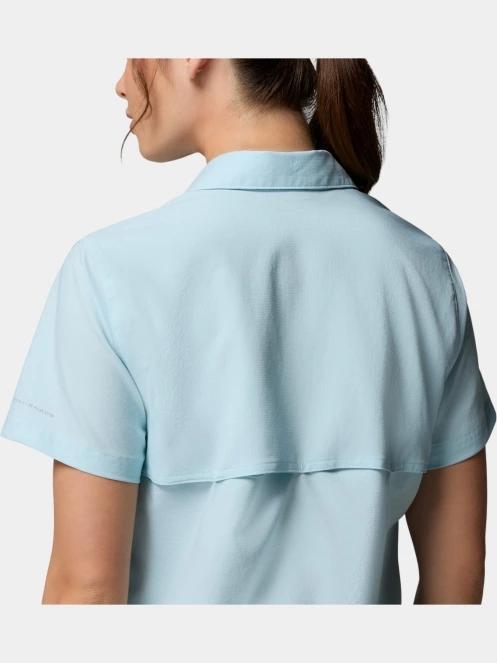 camasa cu maneci scurte pt. femei Columbia Silver Ridge Utility II Short Sleeve Shirt albastru deschis 6