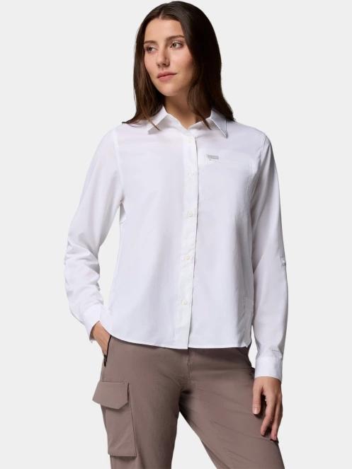 camasa cu maneci lungi pt. femei Columbia Silver Ridge Utility II Long Sleeve Shirt alb 6