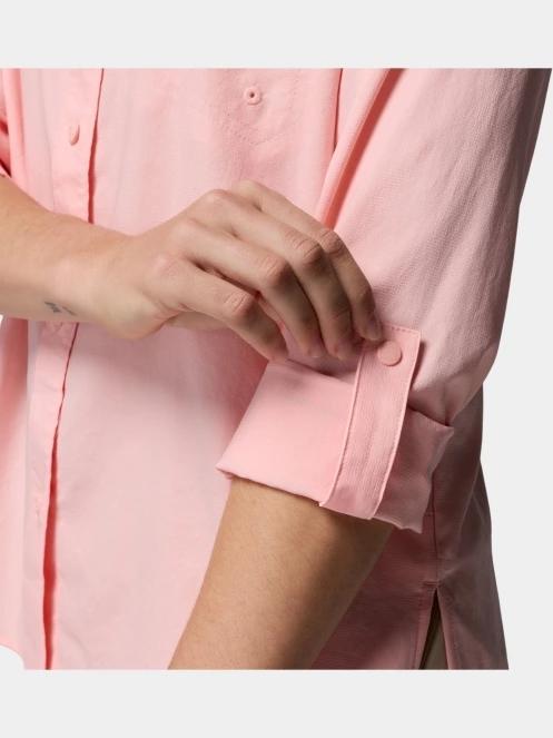 camasa cu maneci lungi pt. femei Columbia Silver Ridge Utility II Long Sleeve Shirt roz 10