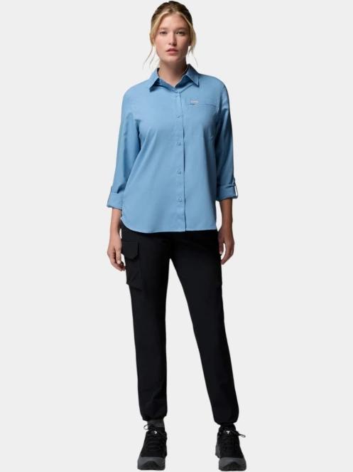 camasa cu maneci lungi pt. femei Columbia Silver Ridge Utility II Long Sleeve Shirt albastru 5