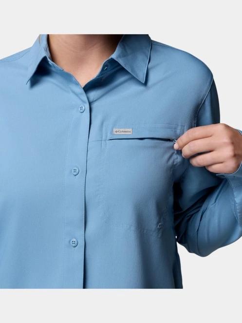 camasa cu maneci lungi pt. femei Columbia Silver Ridge Utility II Long Sleeve Shirt albastru 9