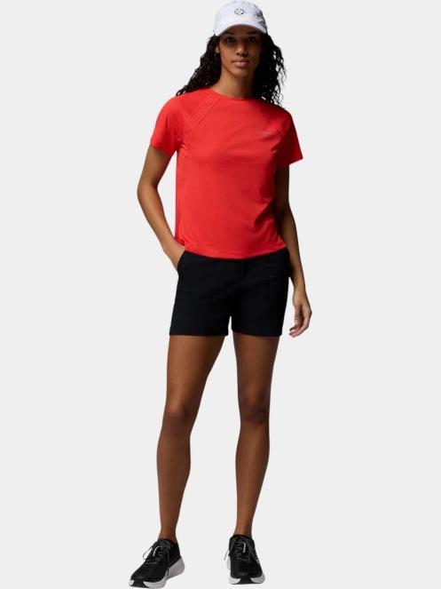 tricou pentru sport, cu maneci scurte pt. femei Columbia Stealth Spring Short Sleeve Tee rosu 5