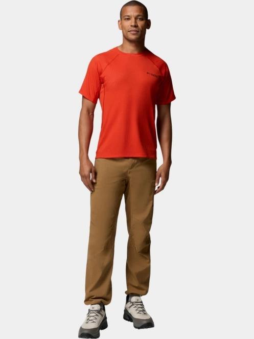 tricou pentru sport, cu maneci scurte pt. barbati Columbia Driventure Short Sleeve rosu 5