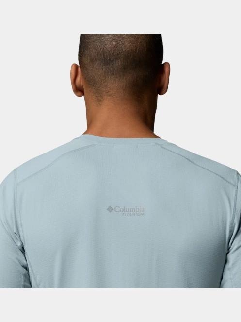 tricou pentru sport, cu maneci scurte pt. barbati Columbia Diamond Peak Pro Short Sleeve albastru deschis 9