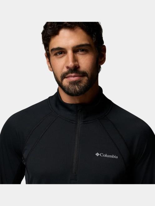 tricou cu maneci lungi, pentru sport pt. barbati Columbia Stealth Spring Long Sleeve Half Zip Tee negru 7
