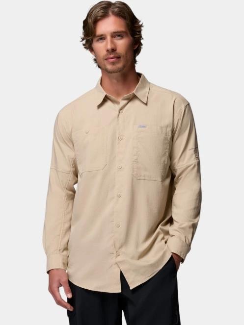 camasa cu maneci lungi pt. barbati Columbia Silver Ridge Utility II Long Sleeve Shirt nisip 2