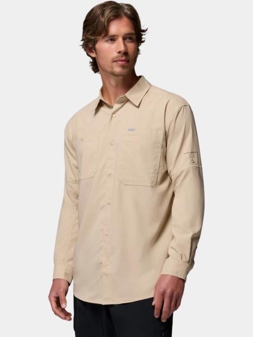 camasa cu maneci lungi pt. barbati Columbia Silver Ridge Utility II Long Sleeve Shirt nisip 11