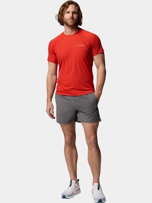 tricou pentru sport, cu maneci scurte pt. barbati Columbia Stealth Spring Short Sleeve Tee rosu 5