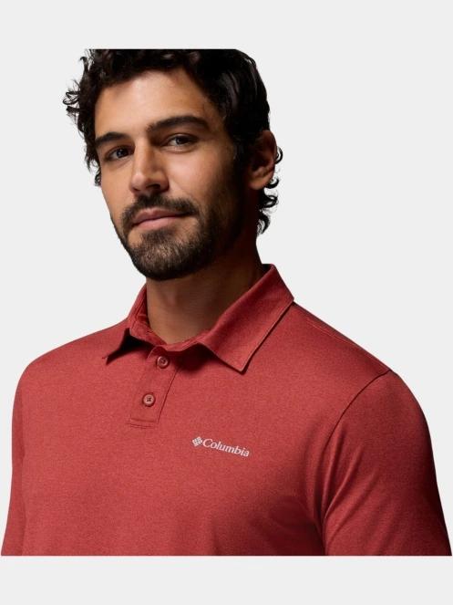 tricou cu guler pt. barbati Columbia Parsons Point Polo rosu 6