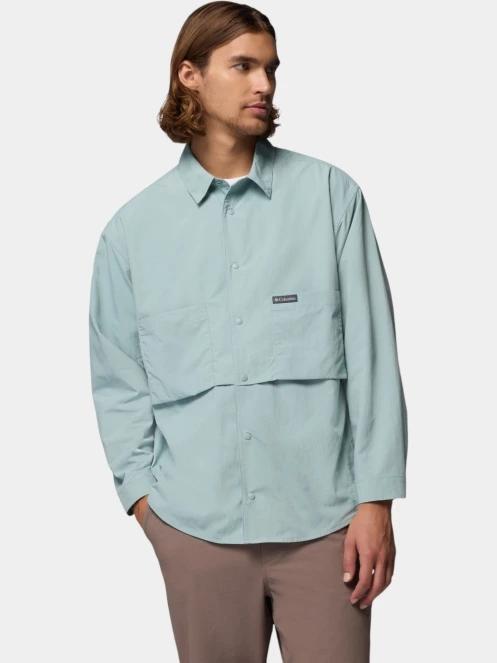 camasa cu maneci lungi pt. barbati Columbia Chill Creek Long Sleeve Shirt albastru 2