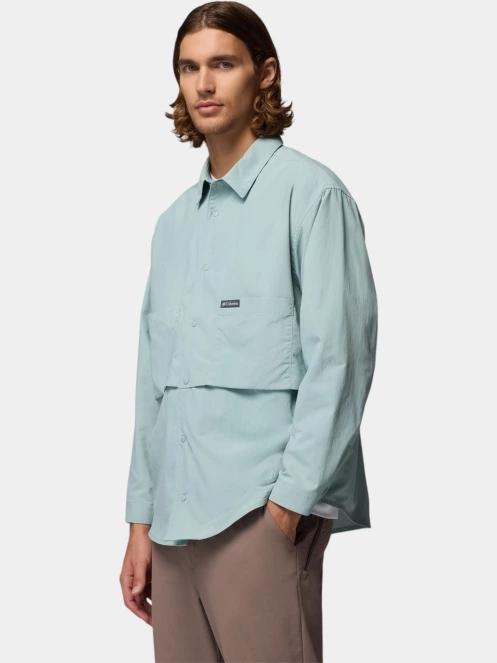 camasa cu maneci lungi pt. barbati Columbia Chill Creek Long Sleeve Shirt albastru 3
