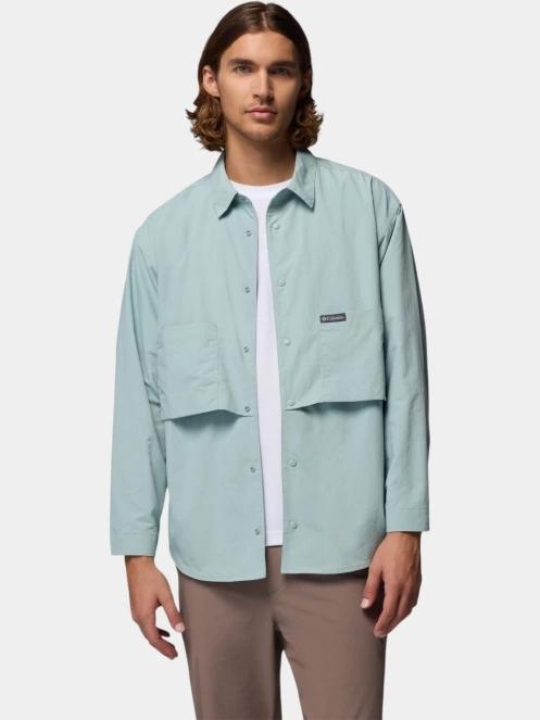 camasa cu maneci lungi pt. barbati Columbia Chill Creek Long Sleeve Shirt albastru 4