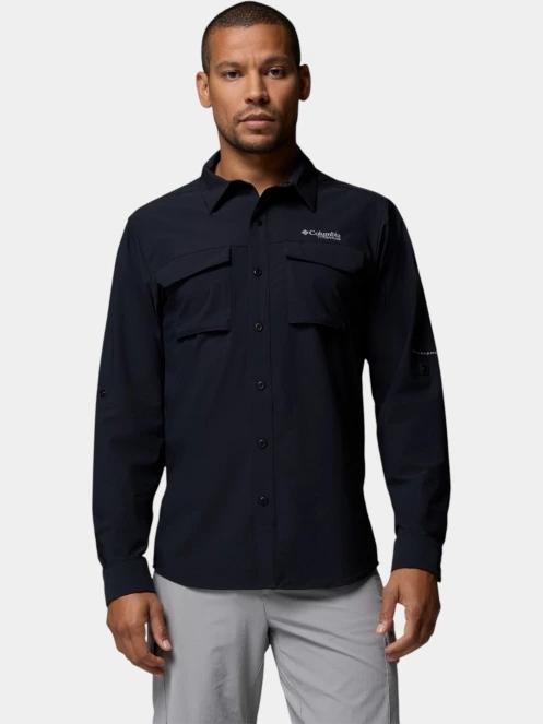 camasa cu maneci lungi pt. barbati Columbia Silver Ridge Elite Long Sleeve Woven negru 2