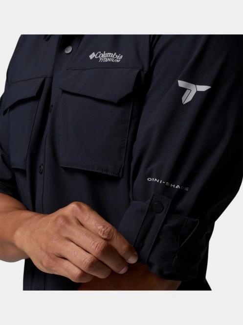 camasa cu maneci lungi pt. barbati Columbia Silver Ridge Elite Long Sleeve Woven negru 7