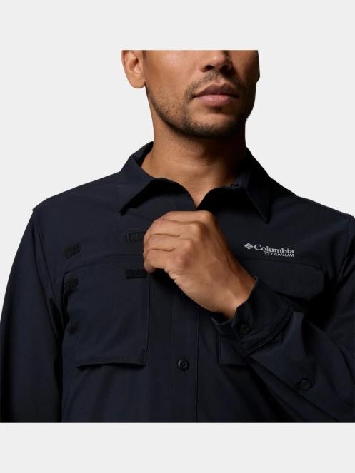 camasa cu maneci lungi pt. barbati Columbia Silver Ridge Elite Long Sleeve Woven negru 10
