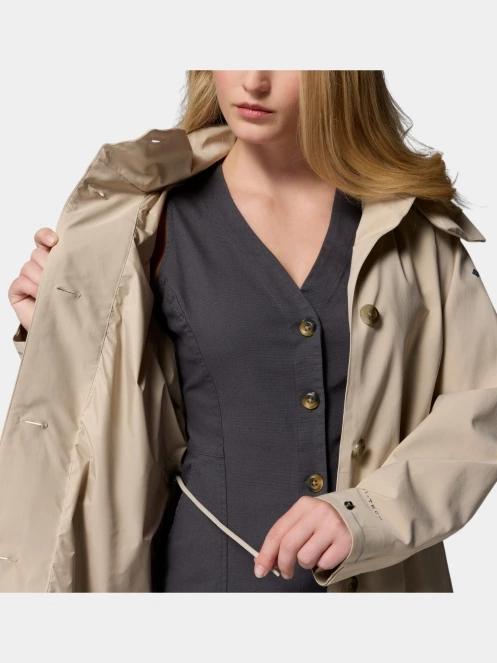 haine de ploaie pt. femei Columbia Amazetrench Rain Jacket nisip 8