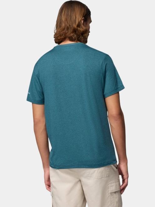 tricou pentru sport, cu maneci scurte pt. barbati Columbia Parsons Point Short Sleeve Graphic Tee albastru 4