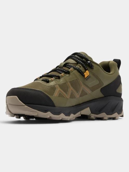 pantofi de drumetie impermeabili pt. barbati Columbia Peakfreak 3 Outdry oliv 2