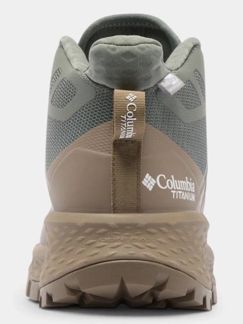 bocanci de drumetie impermeabili pt. femei Columbia Tellurix Titanium Outdry Mid verde 5