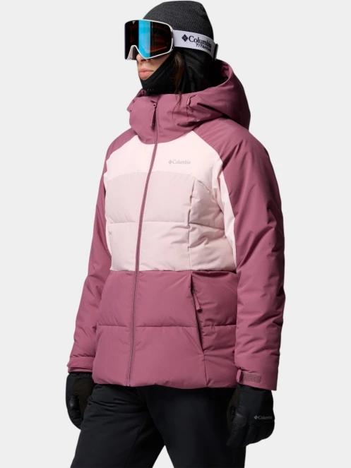 geaca de schi pt. femei Columbia Ava Alpine Puffer Jacket bordo 3