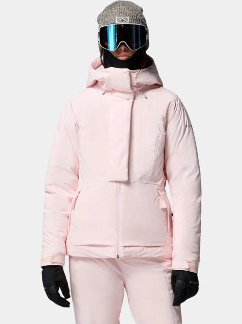 geaca de schi pt. femei Columbia Roffe Ridge Down Jacket roz 2