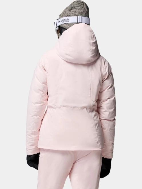 geaca de schi pt. femei Columbia Roffe Ridge Down Jacket roz 4