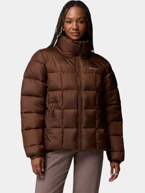 jacheta de primavara pt. femei Columbia Puffect III Full Zip Jacket maro 2