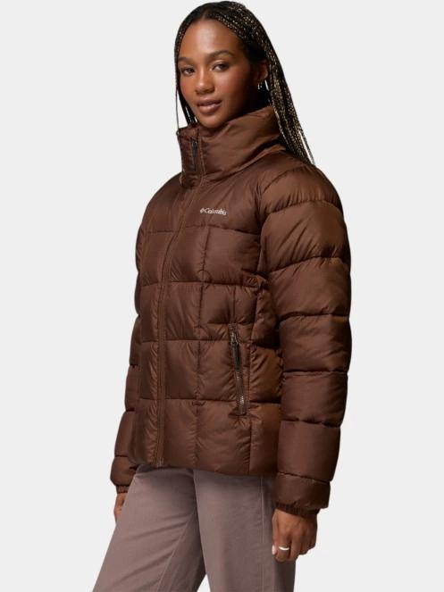 jacheta de primavara pt. femei Columbia Puffect III Full Zip Jacket maro 3