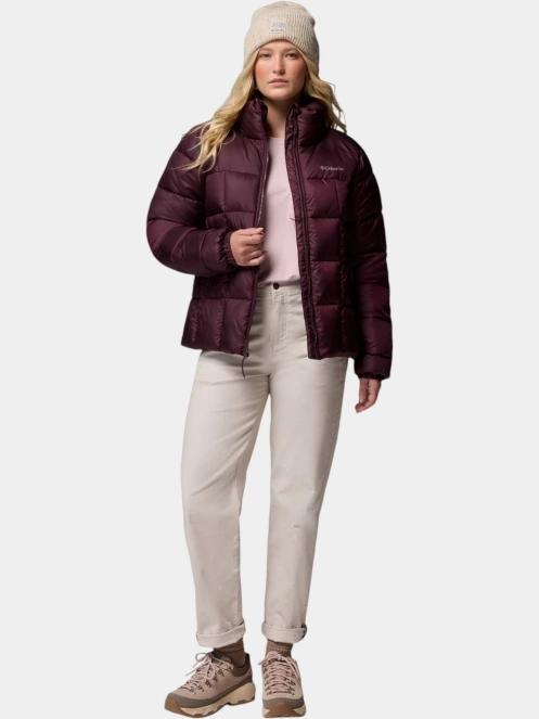 jacheta de primavara pt. femei Columbia Puffect III Full Zip Jacket bordo 5