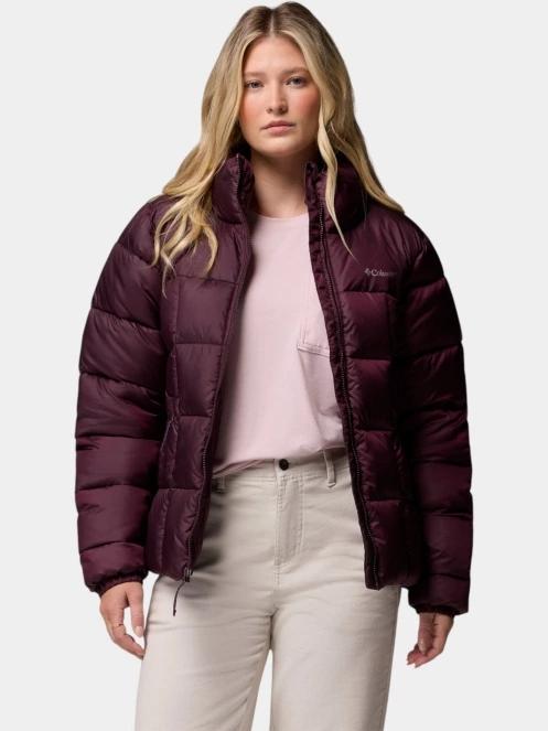 jacheta de primavara pt. femei Columbia Puffect III Full Zip Jacket bordo 6