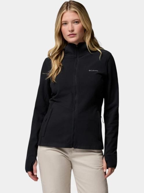 pulover cu gluga pt. femei Columbia Star Valley Hooded Full Zip negru 2